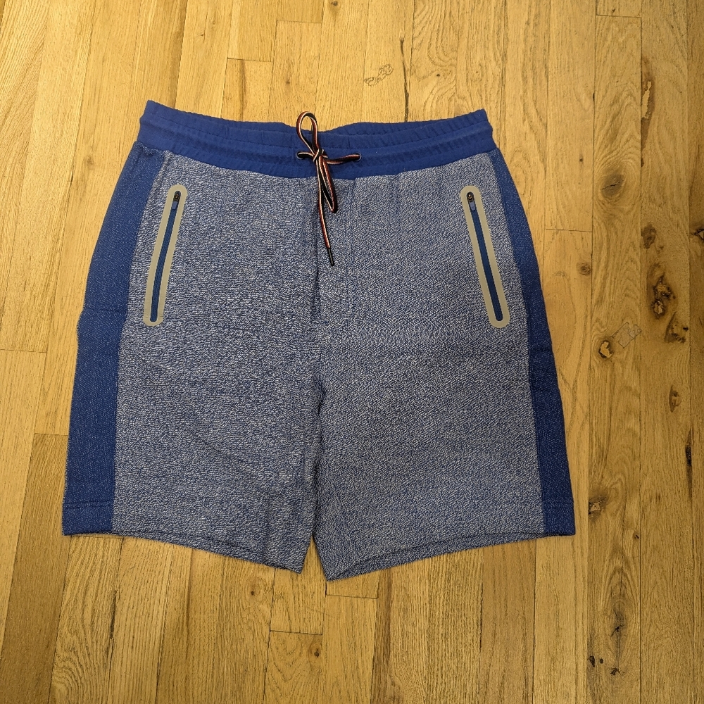 Blue Knit Men's Tommy Sport Shorts New